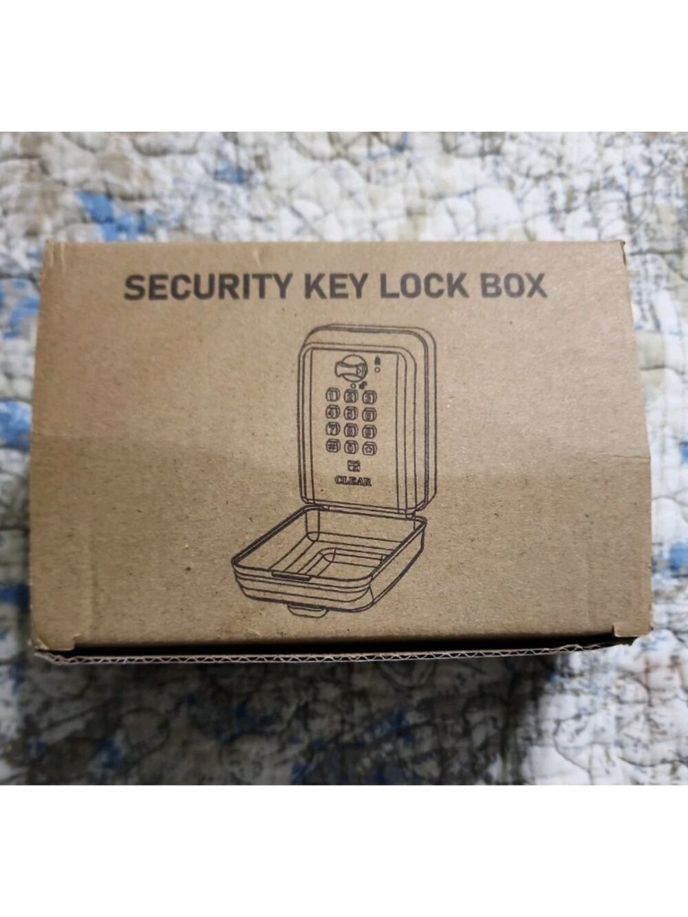 Vewaci Wall Safe‎ Key Lock Box 12 Digit Combination Lock Box Keys Realter NOB